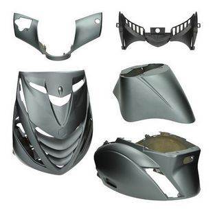 kappenset SP piaggio zip2000 mat titanium DMP 5-delig