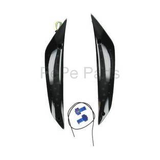 knipperlichtset led audi/weglopend knipperlicht zip2000 smoke voor dmp