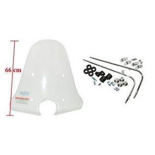 windscherm vespa lxv origineel 624845 hoog met bevestingsset