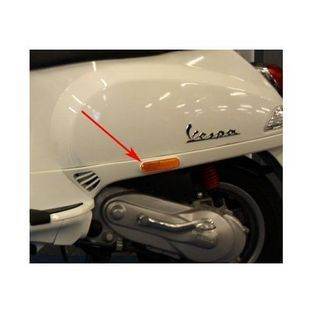 Vespa | houder reflector vespa S wit fusion 544 links orgineel 65430600br 