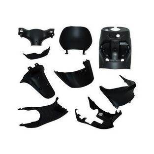 Binnenkappen Set Piaggio Zip 2000 / 2006-4t Zwart