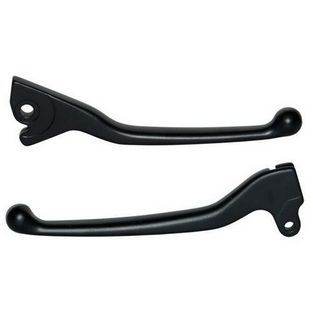 remgreep set vespa lx / vespa S zwart mat DMP