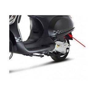Vespa | zijskirt vespa S zwart mat links origineel 67232500nl 