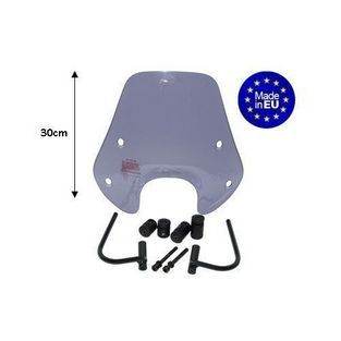 windscherm laag met bevestigingsset (origineel model) zip smoke