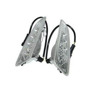 knipperlichtset knipper en dagrijverlichting led vespa primavera / sprint links en rechts voor DMP