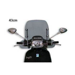 windscherm vespa sprint met bevestigingsset malossi 4516342