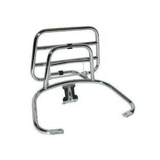 Vespa | achterdrager opklapbaar origineel kwaliteit Vespa S / LX / LXV chroom 