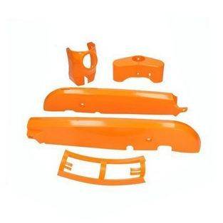 kappenset plastic kreidler oranje 4-delig