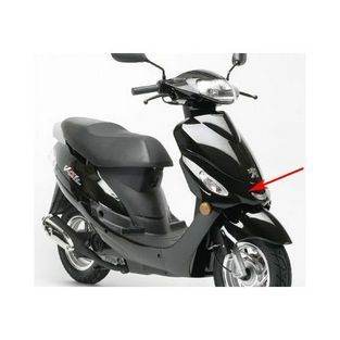 voorkap onder peugeot v-clic zwart metallic nk origineel 759342nk