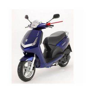 stuurkap peugeot vivacity vanaf 2008 blauw h2 origineel 772080h2