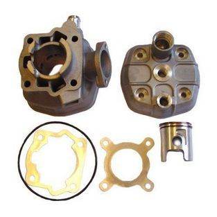 Derbi | Cilinder met kop aluminium nikasil derbi senda / gilera zulu 39mm DMP 