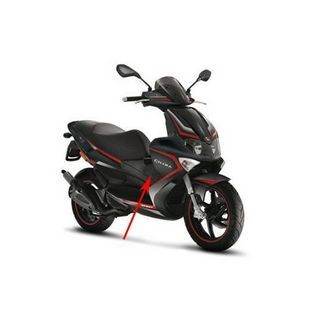 Piaggio | verwarmingsrooster runner rst zwart rechts piaggio orgineel 949444000c 