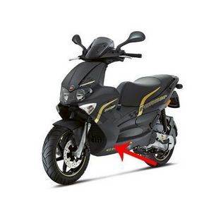 onderspoiler runner rst zwart meteora 94 piaggio orgineel 656523