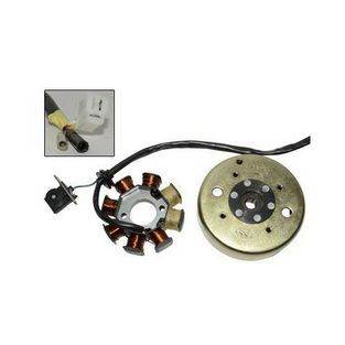 ontsteking+vliegwiel china 4t / eagle / kisbee gy6 / v-clic e0801bz