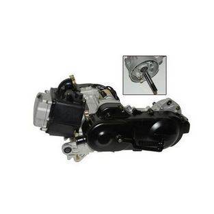 Motorbitlok compleet (lange as) china scooter GY6 10 inch 4-takt scooter