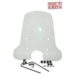 Windscherm retro scooter breed stuur china hoog met bevestigingsset