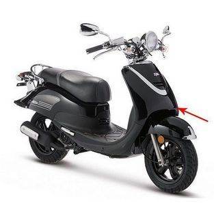 voorkap boven sym cello / allo zwart origineel 64301-z4a-000-kg