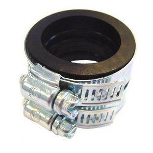 rubber carb-spruitstuk + klem 24-28mm DMP