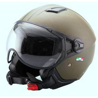  | Helm vito jet moda mat groen 