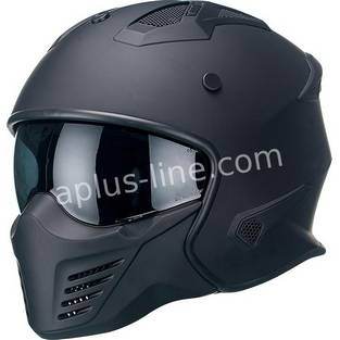  | Helm vito jet bruzano mat zwart 