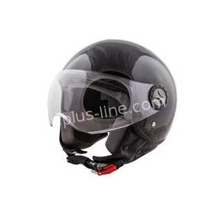 Helm vito jet loreto glans zwart