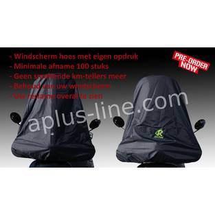 Windscherm hoes eigen opdruk (leverbaar vanaf 100 stuks)