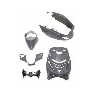 Plaatset aplus passend op piaggio zip sp 5 delig nardo grey