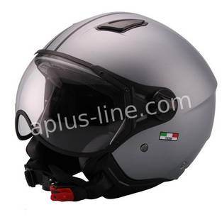 Helm vito jet moda mat grijs