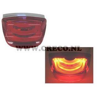 Achterlicht vespa lx lxv s led tube chr