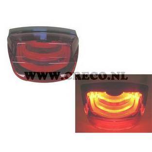 Achterlicht vespa lx lxv s led tube zw