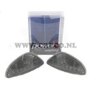 Knipperlichten Set LED Luxe voor Piaggio LXV Vespa S en LX (Achter) 