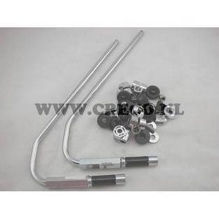 Windscherm bevestigings Set Vespa S Chroom