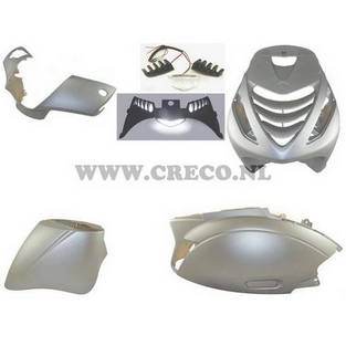 kappenset piaggio zip sp 4 takt mat grijs