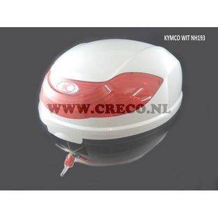 koffer 32 liter kymco wit nh193