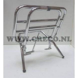 Achterdrager kymco sento chroom opklapb