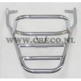 Achterdrager Vespa S / LX / LXV chroom