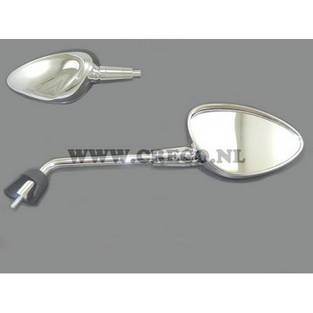 spiegel vespa sprint 50 125 rechts chroom