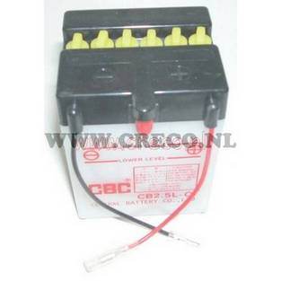 accu Honda mtx 12v yb2-5l-c-2
