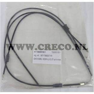 gas kabel vespa lx s 2t compleet 1e kwaliteit