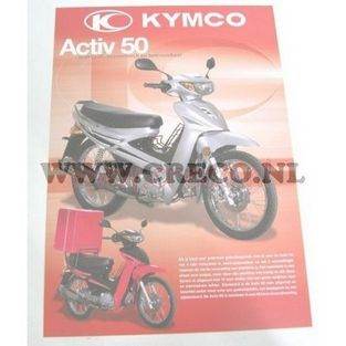 prijslijst kymco motorscooters