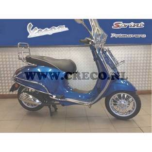 Valbeugel / sierbeugel set Vespa Sprint + Primavera voor de voorkant chroom
