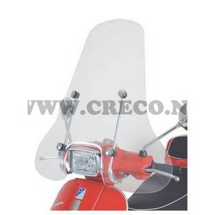 Windscherm Vespa S Hoog met bevestigingsset 