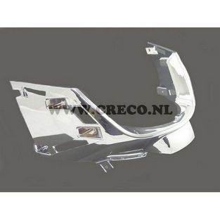 Achter spatbord new like mat zwart